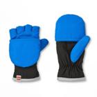 Kids' 4-7 Color Block Convertible Mittens - Lego Collection X Target Blue/black