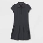 Girls' Pleated Uniform Tennis Dress - Cat & Jack Gray