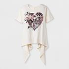 Girls' Graphic Short Sleeve T-shirt - Art Class Cream