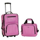 Rockland Luggage 2pc Softside Carry On Luggage