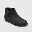 Girls' Jani Ankle Fashion Boots - Cat & Jack Black