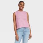 Women's Crewneck Sweater Vest - Universal Thread Lilac