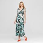 Johnpaulrichard Women's Floral Print Tropical Tassel Maxi Dress - John Paul Richard - Green
