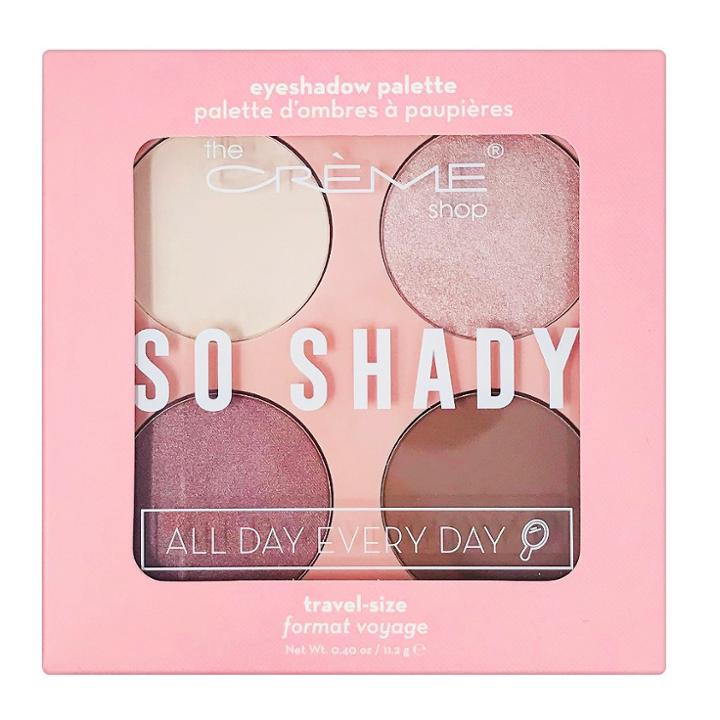 The Creme Shop The Crme Shop So Shady Eyeshadow Palette All Day Every Day,
