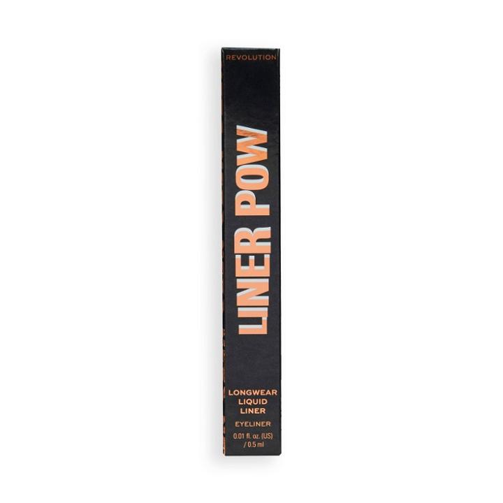 Makeup Revolution Liner Pow Liquid Eyeliner - Black