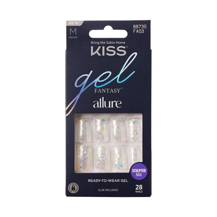 Kiss Products Gel Fantasy Allure Fake Nails - How Dazzling
