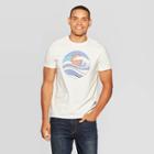 Petitemen's Printed Standard Fit La Perfect Wave Short Sleeve Crew Neck Graphic T-shirt - Goodfellow & Co Off White S, Men's, Size: