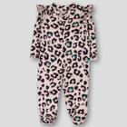 Lamaze Baby Organic Cotton Leopard Sleep N' Play - Black Newborn
