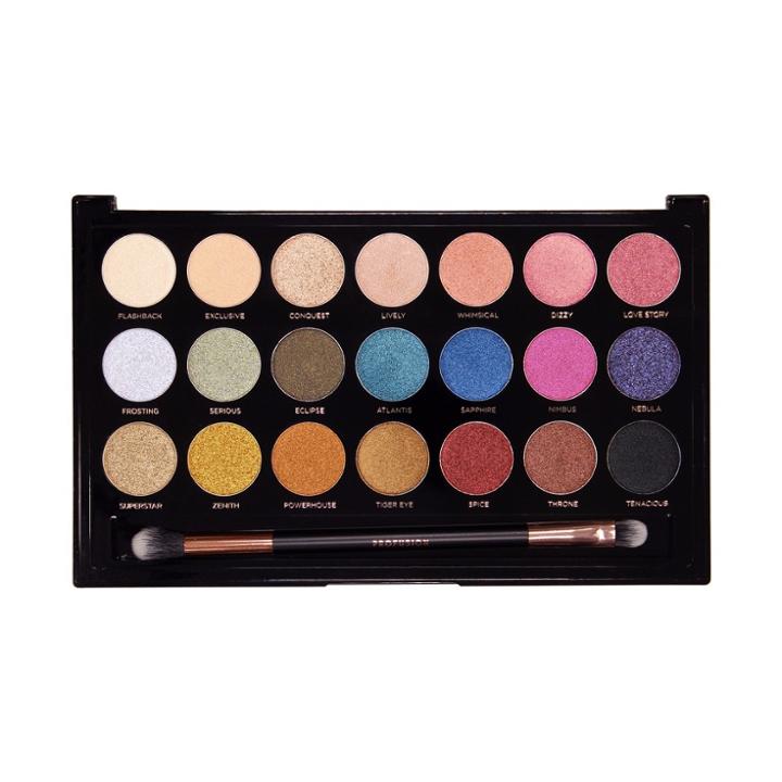 Profusion Cosmetics Metallics 21 Shade Eyeshadow Palette - 10oz,