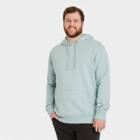 Men's Big & Tall Standard Fit Hooded Sweatshirt - Goodfellow & Co Blue