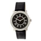 Women's Boum Belle Watch With Crystal Surrounded Bezel- Black