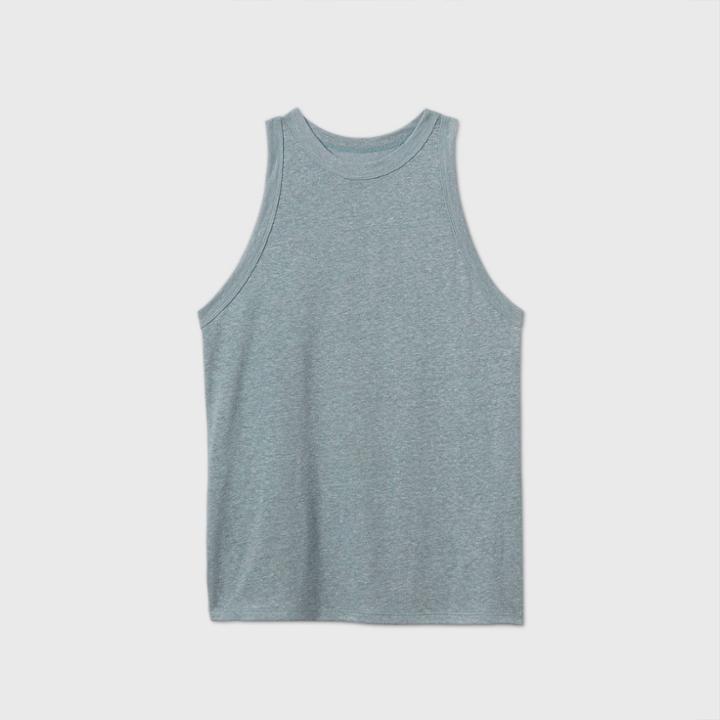 Women's Linen Tank Top - A New Day Light Turquoise