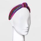 Yarn Knit Knot Top Headband - Universal Thread Pink