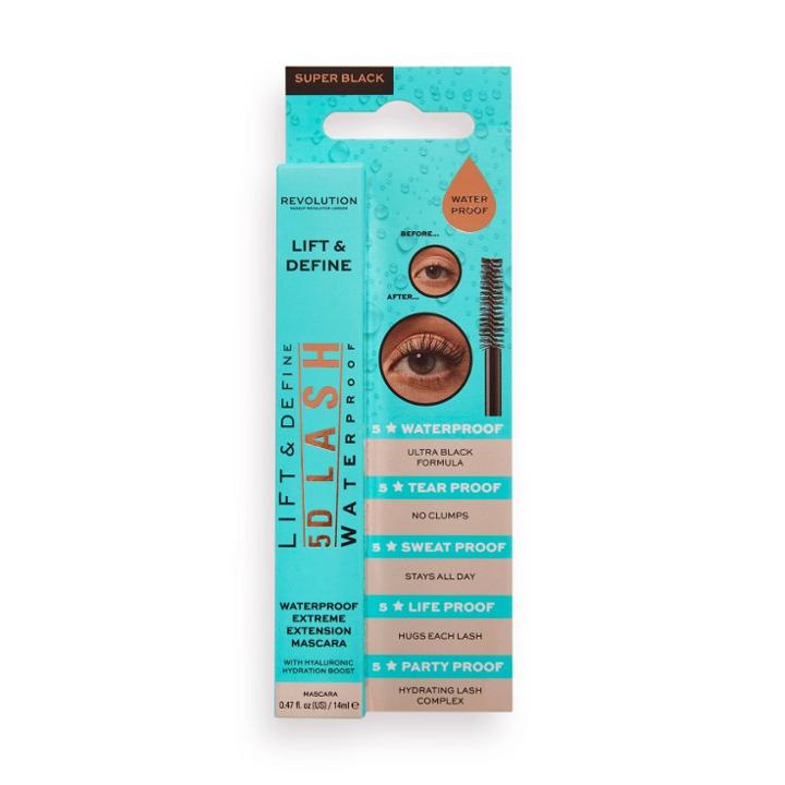 Makeup Revolution 5d Lash Waterproof Mascara