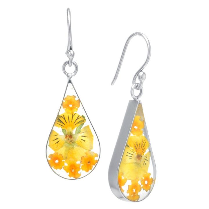 Target Fine Jewelry Earring Sterling Yellow, Women's