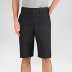 Dickies Men's Big & Tall Regular Fit Flex Twill 11 Shorts- Black
