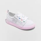 Toddler Girls' Luka Double Zipper Sneakers - Cat & Jack