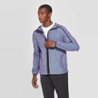 Men's Windbreaker Run Jacket - C9 Champion Purple/blue