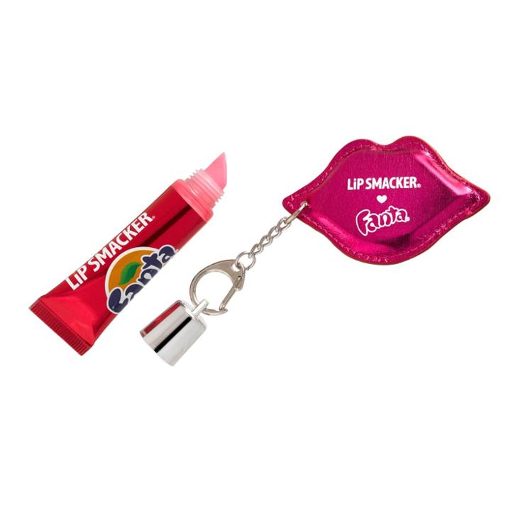 Lip Smackers Lip Smacker Fanta Strawberry Refresh Lip Gloss With Keychain