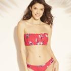 Women's Bandeau Bikini Top - Kona Sol Bermuda Coral