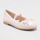 Toddler Girls' Lily Slip-on Ballet Flats - Cat & Jack Blush