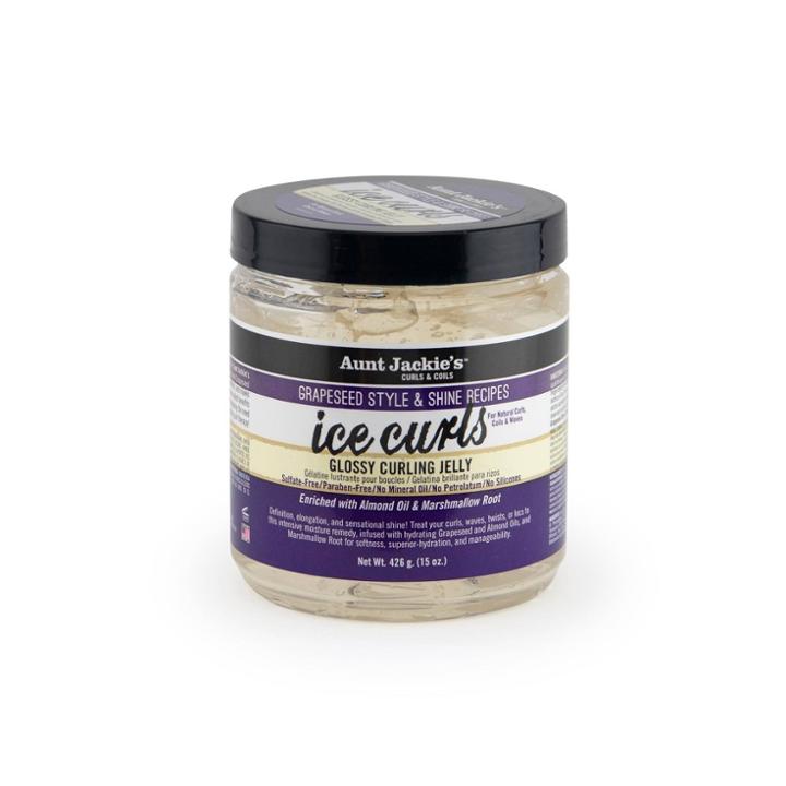 Aunt Jackie's Grapeseed Ice Curls Jelly
