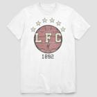 Men's Liverpool Fc Old Ball Short Sleeve Graphic T-shirt - White