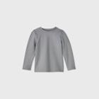 Toddler Boys' Long Sleeve Rash Guard Swim Shirt - Cat & Jack Gray