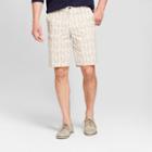 Men's 10.5 Pineapple Print Linden Flat Front Shorts - Goodfellow & Co Dog Bone