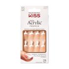 Kiss Products Salon Acrylic Short Square French Manicure Kit - Power Play