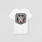 Boys' Wwe Short Sleeve Graphic T-shirt - White