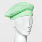 Women's Solid Beret - Wild Fable Green