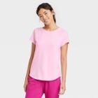 Women's Essential Crewneck Short Sleeve T-shirt - All In Motion Pink
