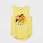 Girls' Spirit Riding Free Tank Top - Yellow