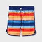 Plusboys' Striped Swim Trunks - Cat & Jack Blue