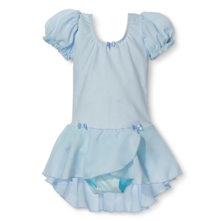 Danz N Motion By Danshuz Danz N Motion Girls' Activewear Leotard Dress - Light Blue