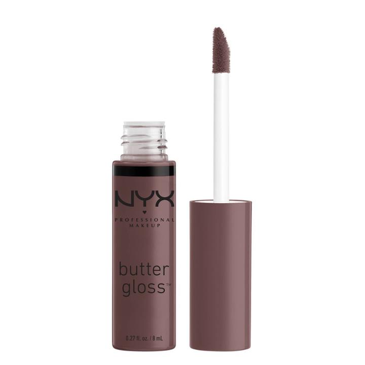 Nyx Professional Makeup Butter Lip Gloss Cinnamon Roll - 0.27 Fl Oz, Red Roll