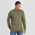 Men's Regular Fit Fleece Pullover Sweatshirt - Goodfellow & Co Green