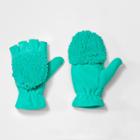 Girls' Fleece Gloves - Cat & Jack Turquoise