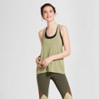 Women's Strappy T-back Tank Top - Joylab Eucalyptus