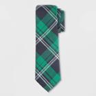 Men's Plaid Tie - Goodfellow & Co Country Clover