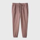 Women's Plus Size Leisure Ankle Length Pants - Ava & Viv Dark Brown X