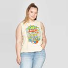 Women's Disney Toy Story Plus Size Sleeveless Graphic Tank Top (juniors') - Off White