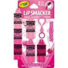 Smackers Crayola Stackable Lip Makeup Trio - Pink