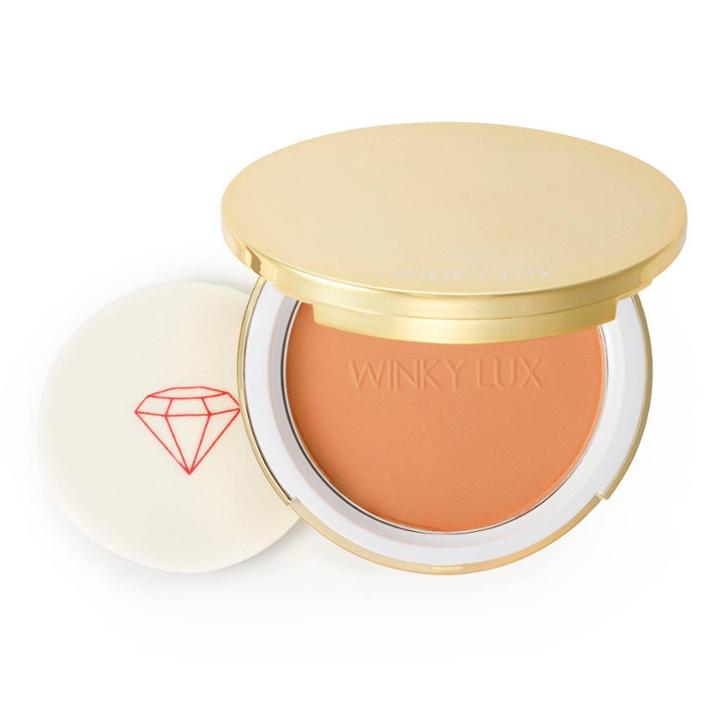 Winky Lux Diamond Infused Powder Foundation - Deep