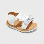 Toddler Girls' Calandra Slide Sandals - Cat & Jack White