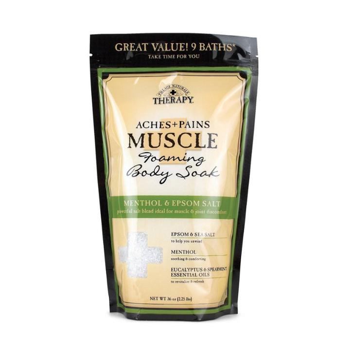Village Naturals Therapy Muscle Relief Foaming Bath