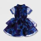 Girls' Disney Cinderella Fancy Shirtdress - Blue 3 - Disney