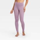 Women's Contour Power Waist High-rise Leggings 27 - All In Motion Purple S, Women's,