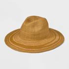 Women's Striped Western Cowboy Hat - Universal Thread Tan